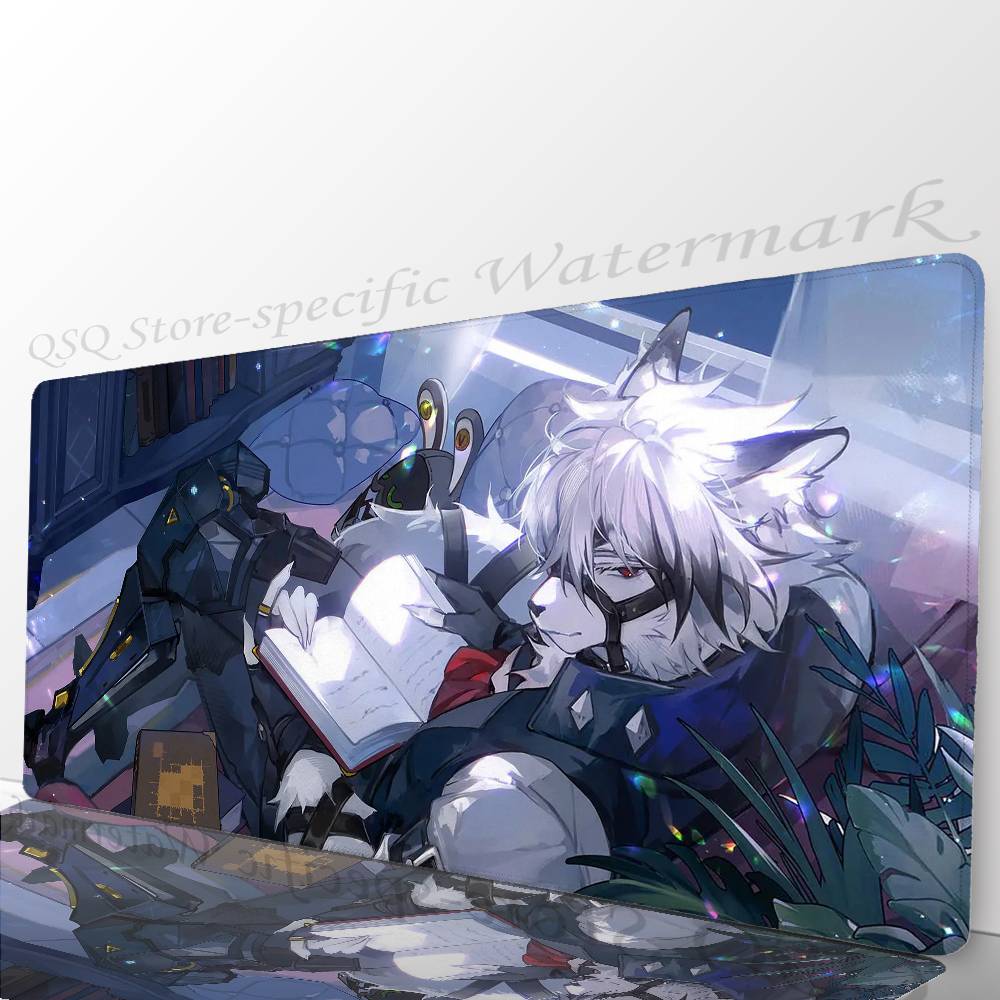 Von L-Lycaon Аниме Zzz Игровой Коврик для Мыши Нескользящий Подходит для Офисных Компьютеров Ноутбуков Игровых Столов Киберспорта Клавиатуры XXL