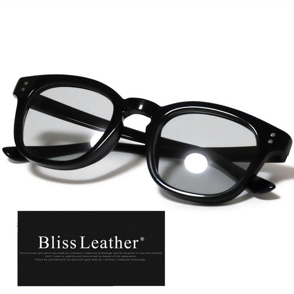 [Bliss Leather] Черные x Светло-серые Солнцезащитные очки, Модные очки, Стиль Веллингтон, Ободковые, Мужские и Женские, Без рецепта, Цветные, Прозрачные,