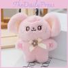 Premium Plush Mouse Keychain Stuffed Toy With Soft Texture For Kids Girls