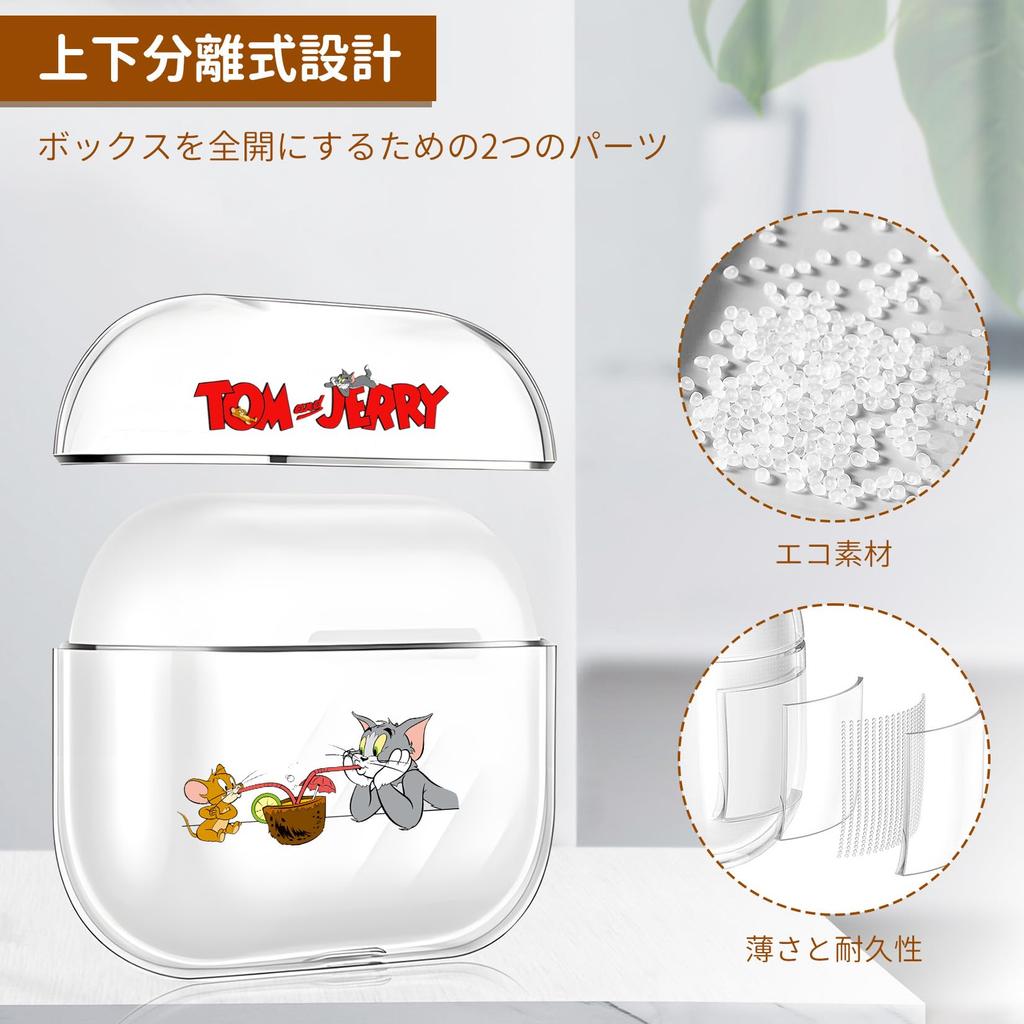 AirPods Pro2 Case AirPods Pro 2nd Generation Case Transparent Character TPU Cover Cute Stylish AirPods Pro 2 Case Apple Earphones Protective Case