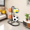 Nail-Free Sports Ball Storage Rack for Basketball, Volleyball, and Children's Basketball Hoop