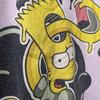 [USED] Vintage American Comic Simpsons Anime T-shirt American Casual Print Pink