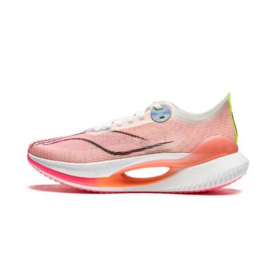 Кроссовки Li Ning Absolute Shadow 2 Essential Dual Cushioning Stability Support с низким верхом для повседневного бега, женские кроссовки, цвет: белый, розовый ARRU004-10