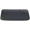 Sushi Plate Long Rectangular Large Serving Black Seared with White Random Threads Made In Japan J-Kitchens (Rectangular Plate) 10-inch Plate, (Black