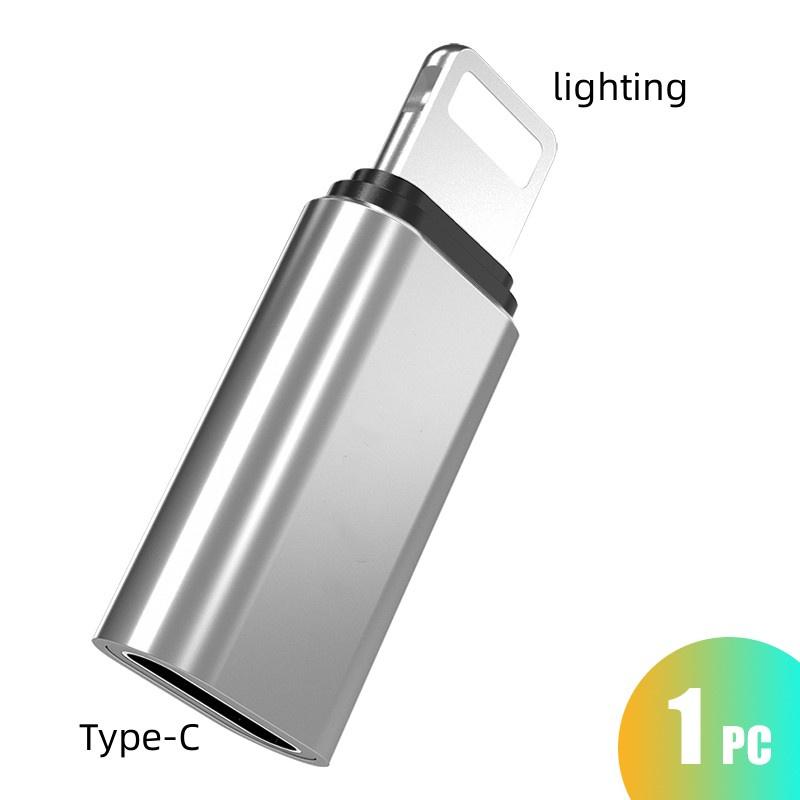 Адаптер для зарядки и переноса Zymello, переходник для телефонов Android на Type-C, совместимый с IOS, для iPhone, адаптер-конвертер USB C, разъемы Micro USB