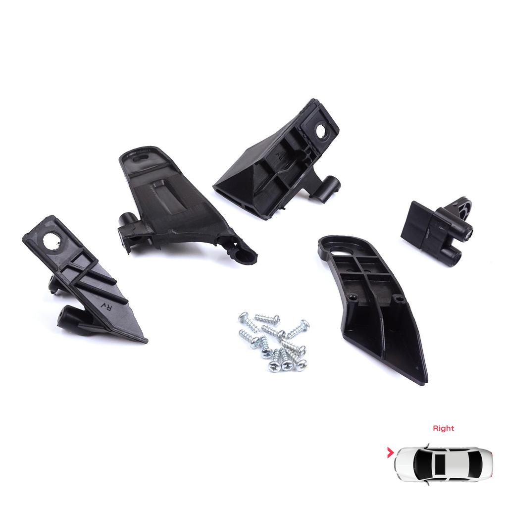 BHL565-2 Комплект кронштейнов для крепления фары, правая сторона для Dacia Renault Duster MK2 HM 2017-2024 260101133R