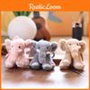Adorable Elephant Plush Doll With Pp Cotton Filling For Backpack Decor And Gifts