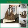 Vintage-inspired Black And White Canvas Tote Bag For Women Fashionable Daily Use