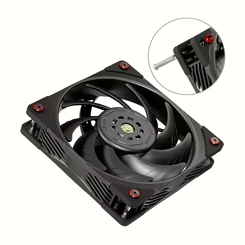 13 pieces / 1 set, computer case fan installation kit, including stainless steel screws, locking nuts and washers