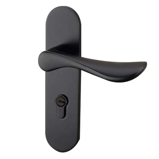 1 Set Ntique Mute Handle Room Door Knob Lock Anti-theft Security Furniture Hardware