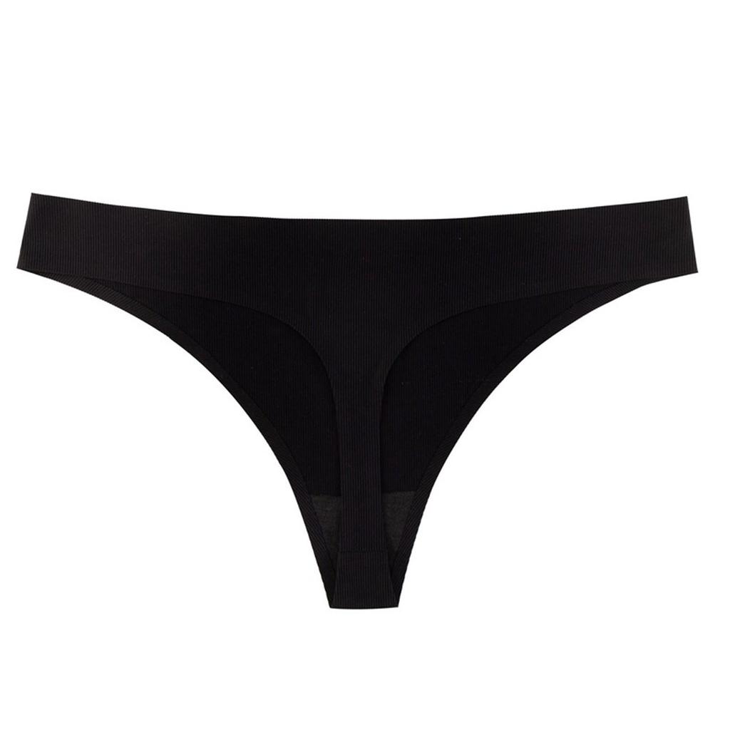 1 предмет, бесшовные женские дышащие трусы из ледяного шелка, ультратонкие стринги, нижнее белье для женщин