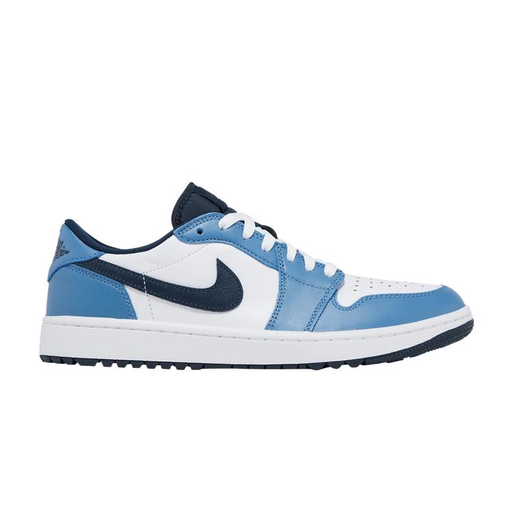 Jordan 1 Низкий Гольф Белый Эгейский Шторм