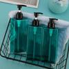 1Pc Plastic Shampoo Conditioner Dispenser Bottles Bathroom Empty Refillable Pump Lotion Bottle Cosmetic Soap Containers Set KTY