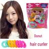 Donut Curlers Sleep Rollers: Big Wave Curls & Lazy Bangs Hair Bun Maker.