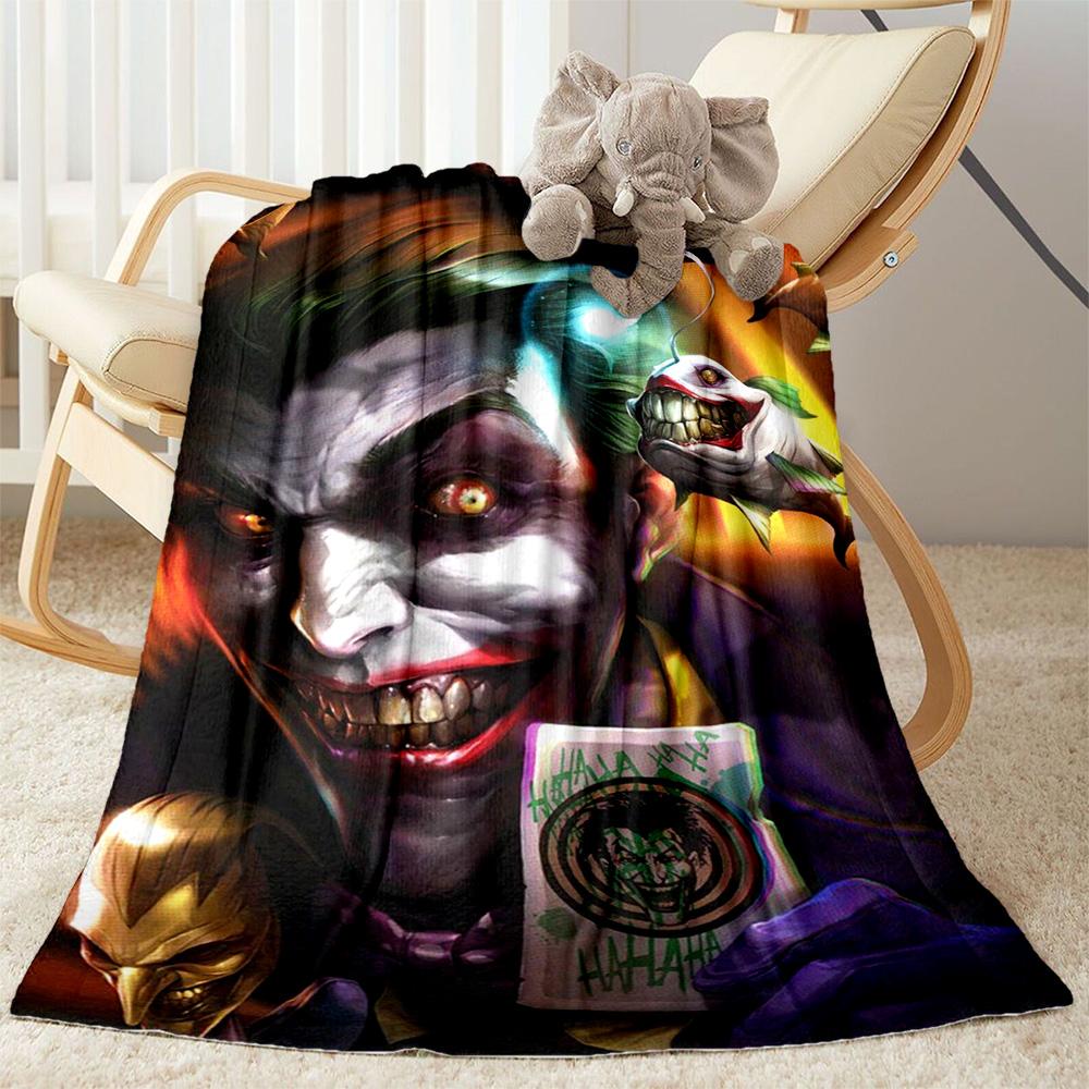 The Joker's Chaos Blanket Suitable for sofas,travel, living rooms also a good gift for friends and family Suitable for all seasons.