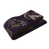 Stylish Kimono Iroha Square Obi with Dragon and Tiger Design Men's (Purple)