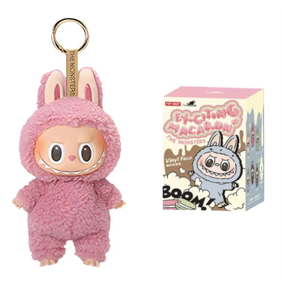 17см Лабубу Тканевая Загадочная Слепая Коробка Серия Heart Beat Macaron Кукла Лабу Тканевая Декор Салона Автомобиля Подвеска Игрушка Подарки