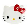 Sanrio Лицо Hello Kitty и фен 142263 Тарелка, Безопасная для микроволновой печи, Посудомоечной машины,