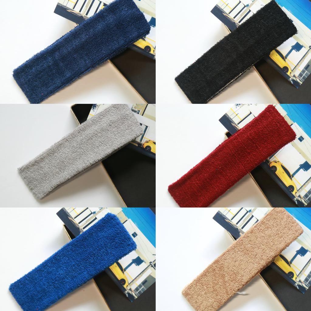 Pure cotton fashionable sports headband, sweat absorbing unisex headband, high elasticity soft hair accessory, yoga headband