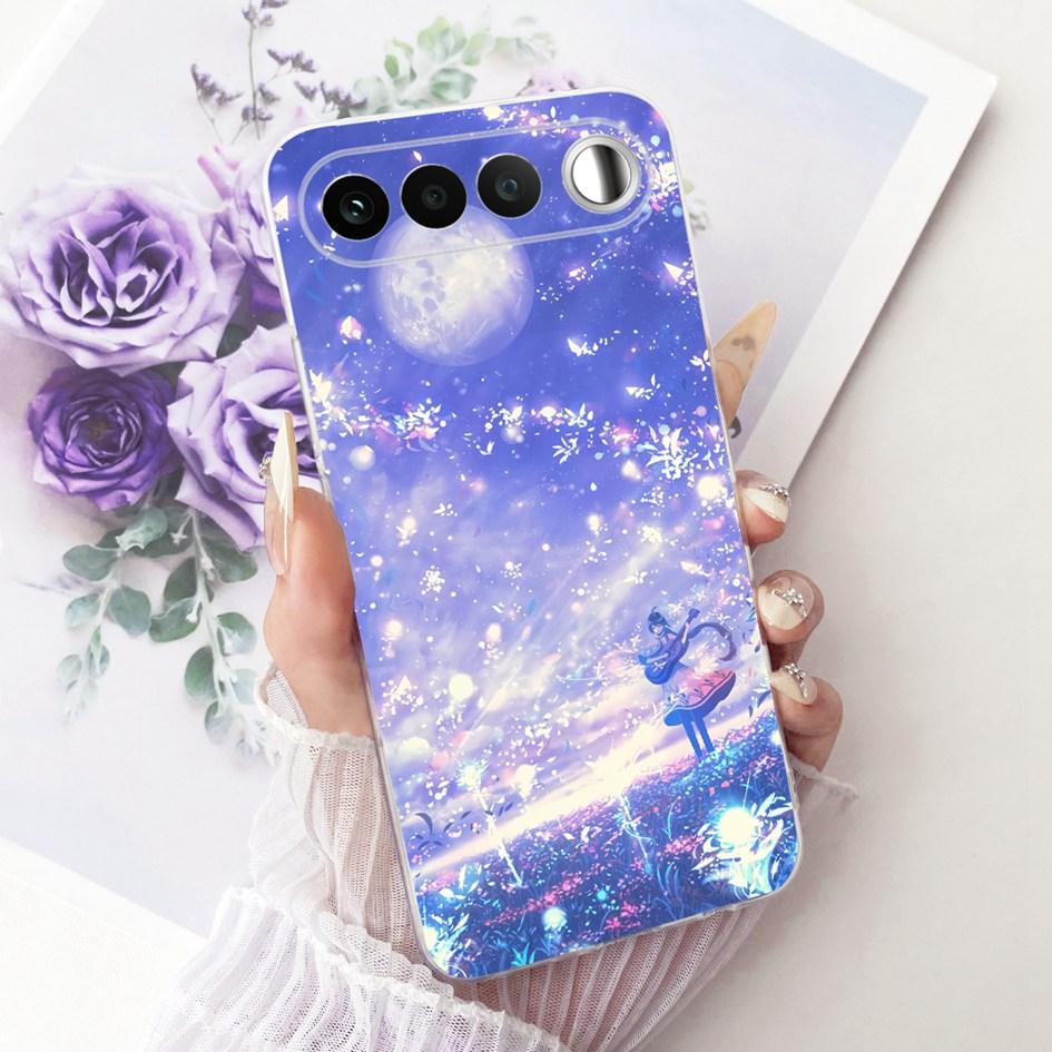 Чехол для Realme 16 5G 2026 Милый Мультяшный Рисунок Мягкий Прозрачный Силикон Ударопрочный Тонкий Чехол-Оболочка для Телефона Realme16 RMX5171