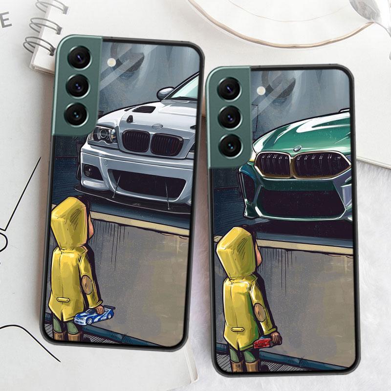 Чехол для телефона Boy See Sports Car Jdm Drift для Samsung A15 A25 A35 A55 Galaxy A70S A50S A30S A30 A40 A71 A51 A41 A31 A21 A11 A01 A2