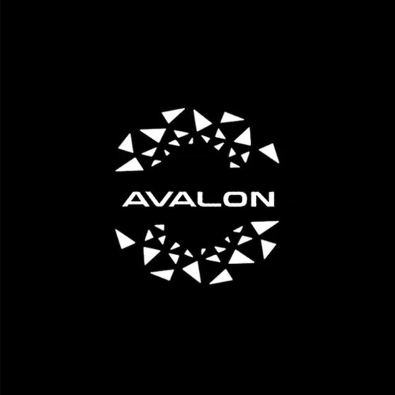 2 шт. Светодиодные логотипы приветствия на двери автомобиля, стайлинг, для AVALON 2013-2019, лазерный проектор, лампа тени-призрака, декоративные аксессуары