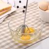 10inch Stainless Steel Kitchen Semi-Automatic Egg Beater Whisk Milk Mixer Cooking Tool