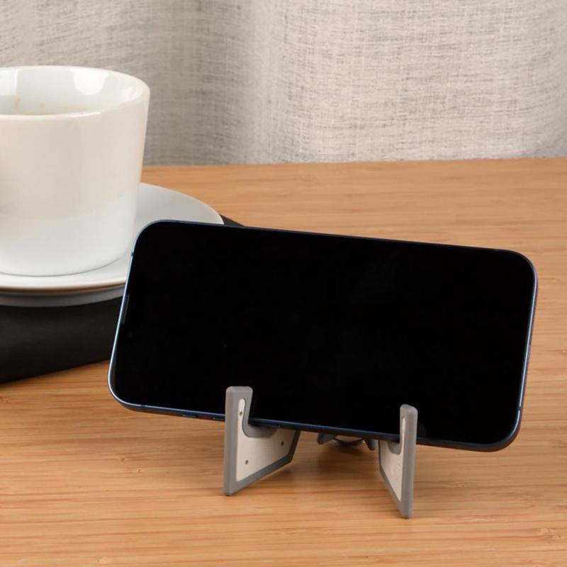 Портативный кулон-брелок, подставка-держатель для мобильного телефона, планшета, креативный брелок, легкий, мини, настольная подставка-держатель для сотового телефона