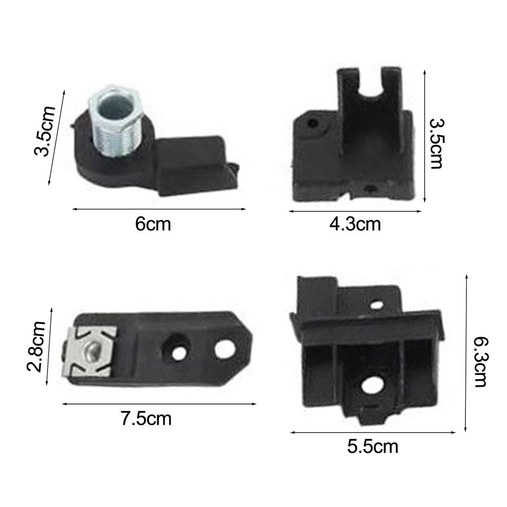 Bumper Lamp Repair Accessory Cover Headlight Headlight Mounting Bracket HeadLamp Repair Kit Compatibility With 2017-2020 Model