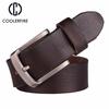 Men Belt Top Full Grain 100% Real Genuine Cowskin Leather Soft Cowboy Jeans Belts for Men