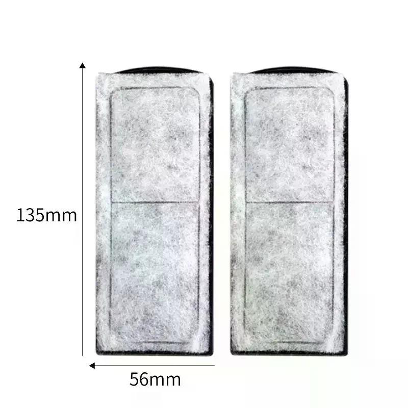 6 шт. Сменный фильтрующий хлопок для аквариума, настенный фильтр, аксессуар для аквариумов, аквариумный угольный фильтрующий хлопок, фильтр для рыб