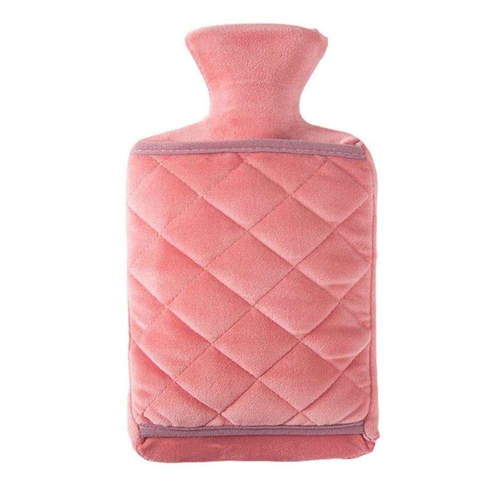 Warmer Rubber Heat Preservation Covers Thickened Crystal Velvet Hot Water Bag Sleeve Warm Water Bag