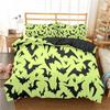 Halloween Flying Vampire Bedding Set Bats Duvet Cover Witchcraft Magic Polyester Comforter Cover Single Double King Bedclothes