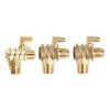 3-Way Unidirectional Check Valve Connect Pipe Brass/Aluminium Alloy High Quality Air Compressor Replacement Check Valves