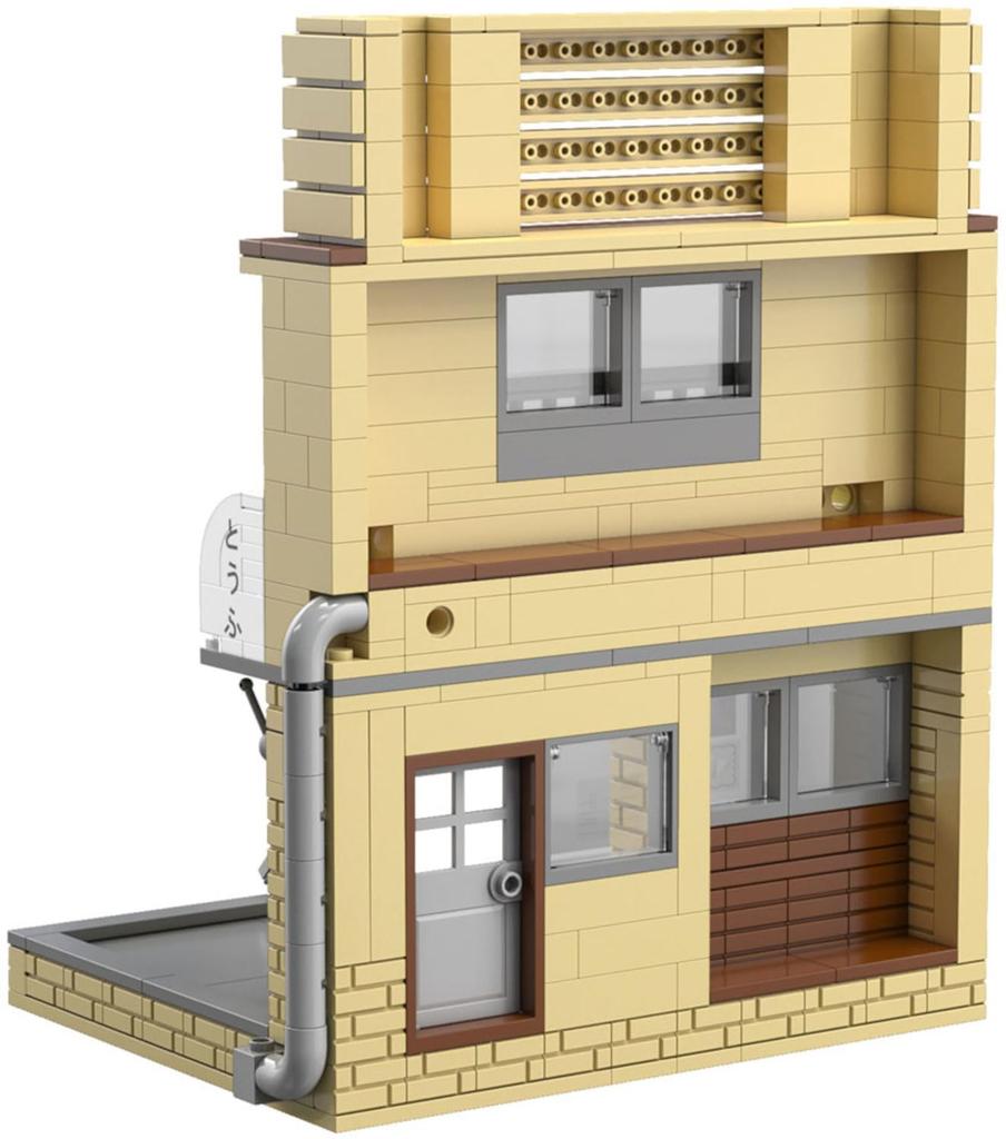 Doyusha Initial D Блоки Магазин Тофу Фудзивара (Магазин) Сборочный комплект