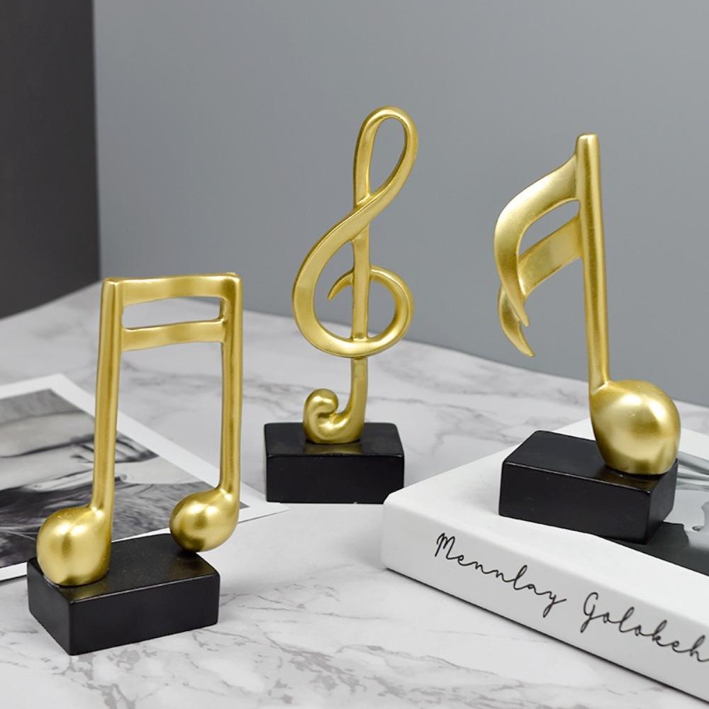 Music Golden Award Trophy Resin Craft Souvenirs Small Prize Cup Singing Competition Piano Ornaments Winner Award Trophy Toy