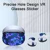 Наклейка для VR-очков Уникальный прозрачный узор Защитная от царапин Легко устанавливается Наклейка для очков VR-гарнитуры для PS VR2