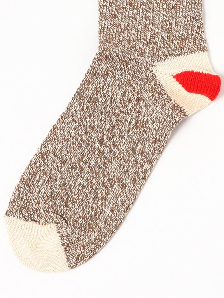 Beams Boy FOXRIVER REDHEEL SOCKS Women's Brown.H - 13430056394