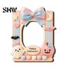 Kitchen Refrigerator Magnet Halloween Photo Frame Magnet, Ghost Pumpkin Magnetic Picture Holder, Wooden Decorative for Holiday Party Fridge Frames