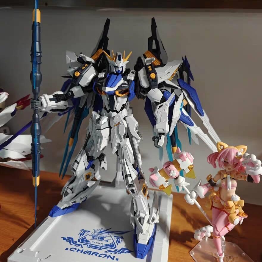 Харон Меха Робот Конструктор Сплавной Скелет МГ 1:100 Масштаб Полностью Подвижный Пластиковый Набор Собери Модель Подарки Для Детей