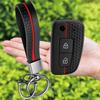 Keychain Silicone 2 Buttons For Nissan X-Trail Juke Qashqai Micra Pulsar 2014 - 2018 Car Remote Key Fob Cover Case Accessories