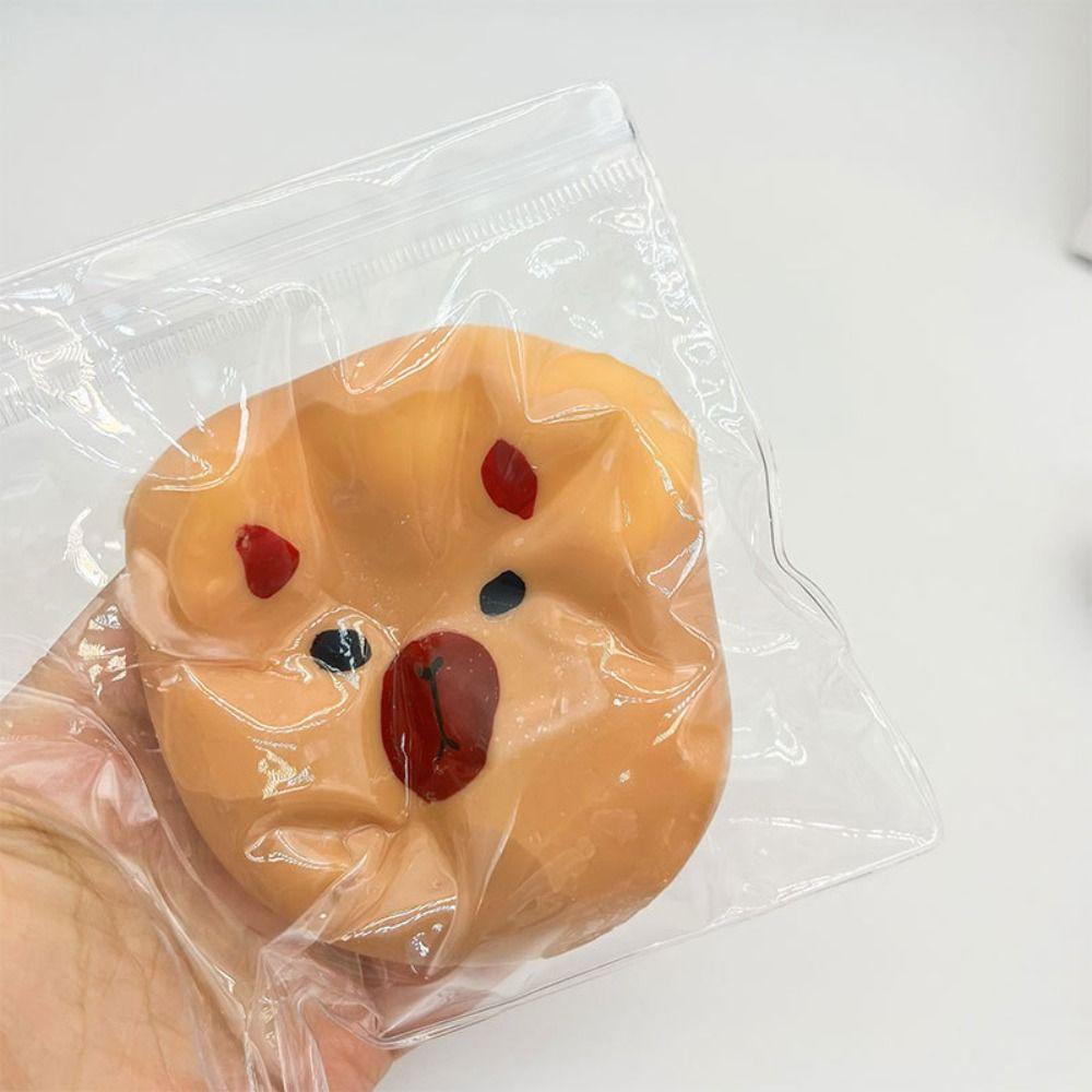 Cute Small Slow Rebound Balls Animal Fidget Sensory Toys Capybara Squeeze Toys Children Gifts