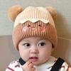 New Arrival: Cute Wool Hat with Warm Velvet and Ear Protection for Infants and Toddlers - Unisex Autumn/Winter Style