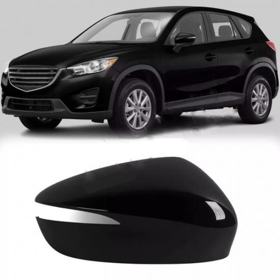 Black Right Passenger Side Rearview Mirror Cap Cover For Mazda CX-5 CX5 2015-16