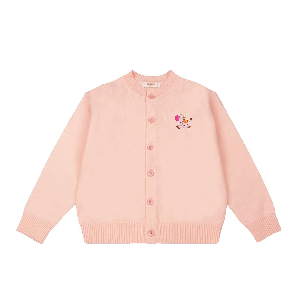 Girls' Year of the Horse Cardigan Sweater