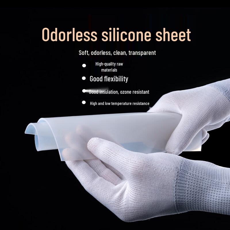 0.5m x 2m x 0.5mm High-Temperature Silicone Sheet