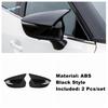 Side Door Ox Horn Blade Style Rearview Mirror Cover Trim For Mazda CX-3 2015 - 2018 / CX-5 2015 2016 Car Exterior Accessories