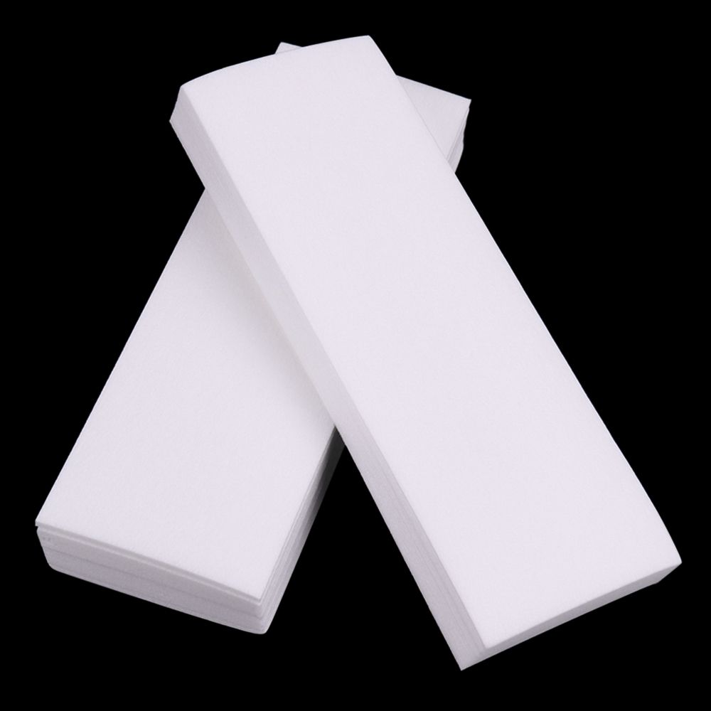 100Pcs/set Beauty Skin Care Smooth Body Cloth Depilatory Non-Woven Waxing Strips Hair Removal Paper