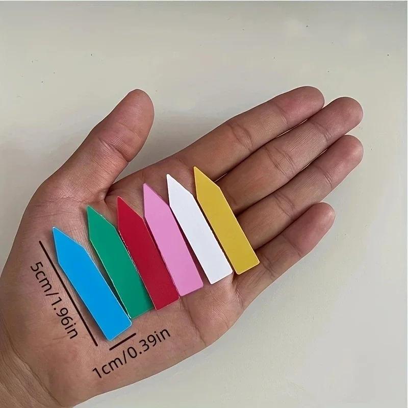 100pcs Garden Plant Labels, Fleshy Labels, Waterproof Cards for Agricultural Flowers and Gardening Plastic DIY Label Tool