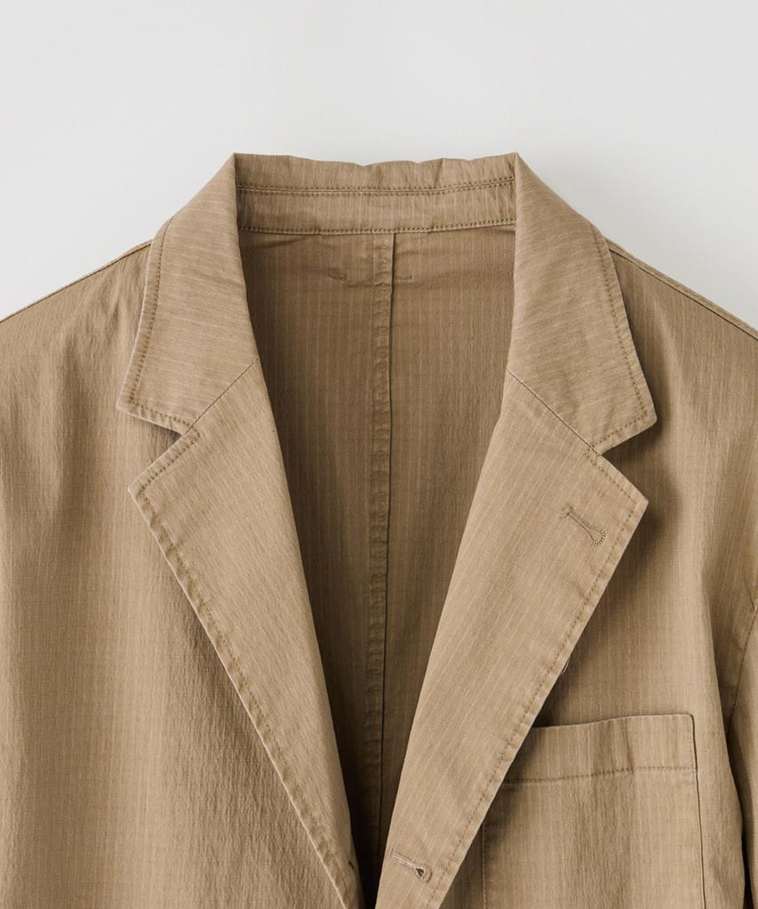 Блейзер Stco Diems из garment-washed рипстопа_Бежевый (негабаритный)_Djaxa64Osd
